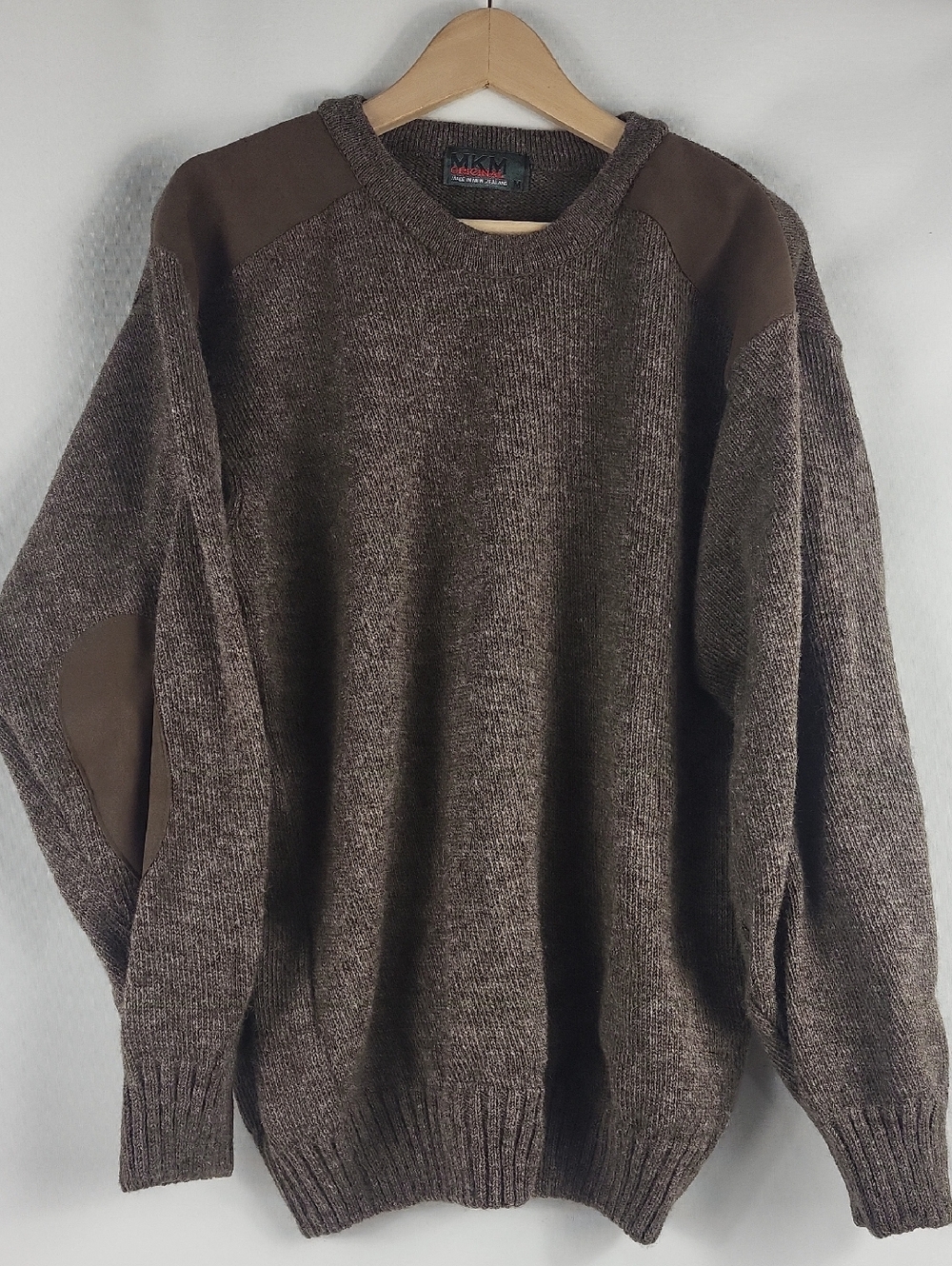 New Zealand Wool Crewneck by MKM - Medium Size
